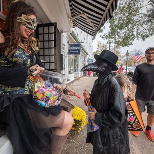 Halloween Pumpkin Trail in Sag Harbor