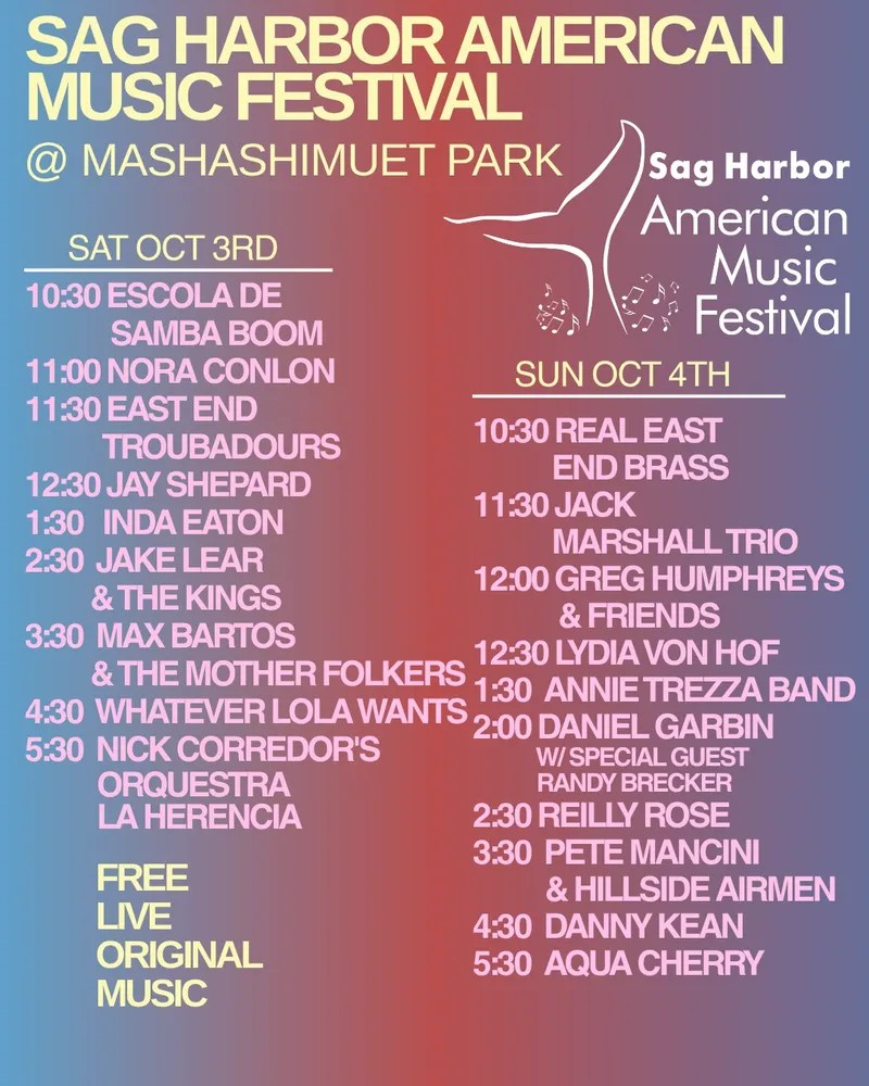 Sag Harbor American Music Festival