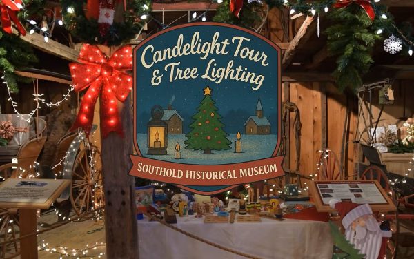 Candlelight Tour & Tree Lighting at the Southold Historical Museum's Maple Lane Complex